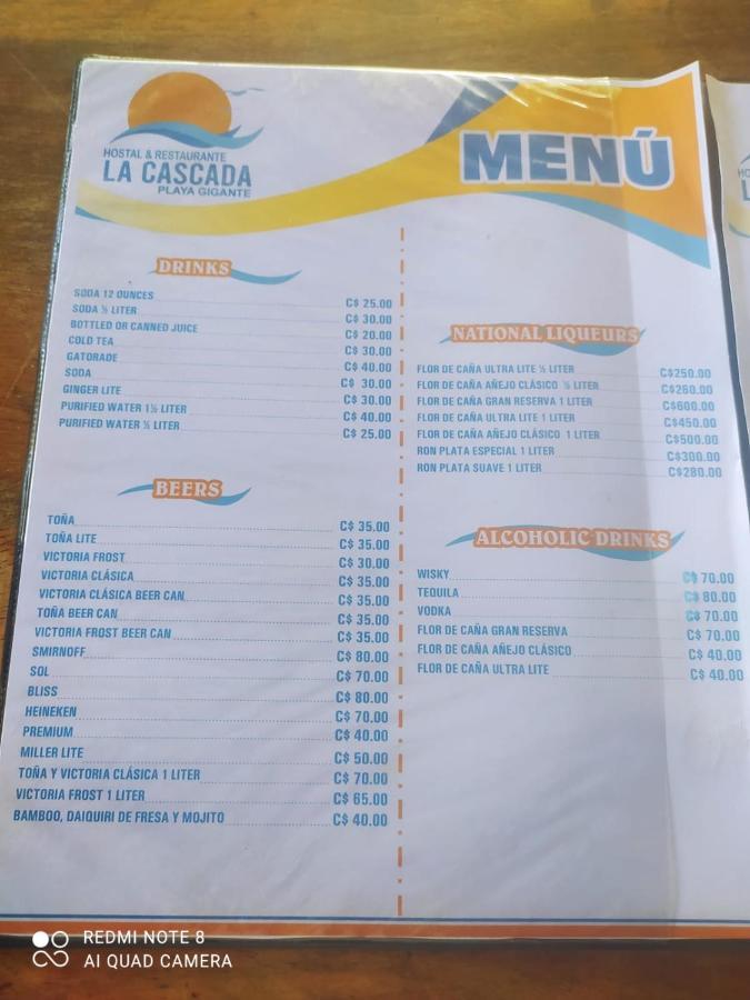 La Cascada Hostel & Restaurant Rivas Buitenkant foto